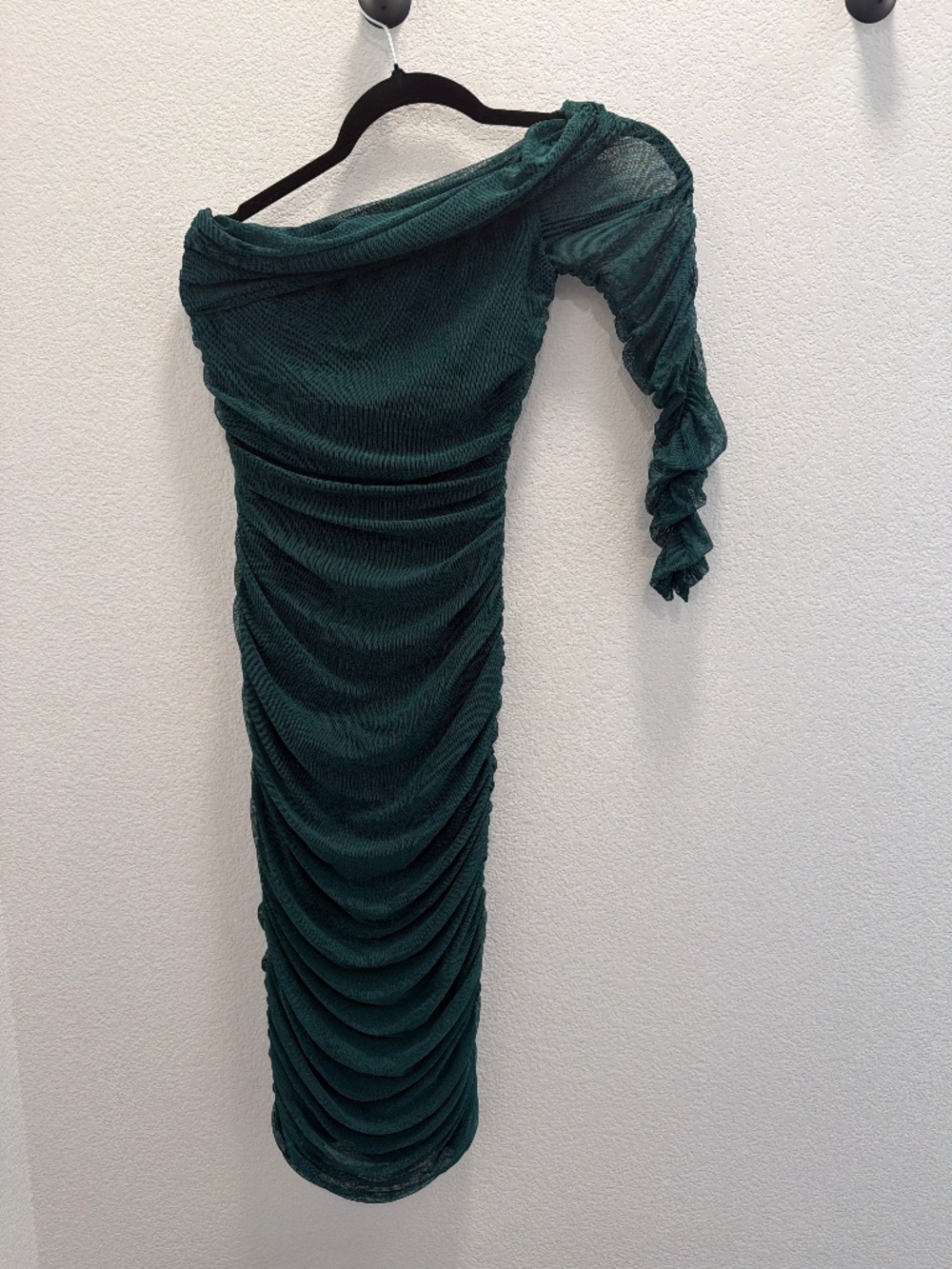 Club L London dark green midi dress